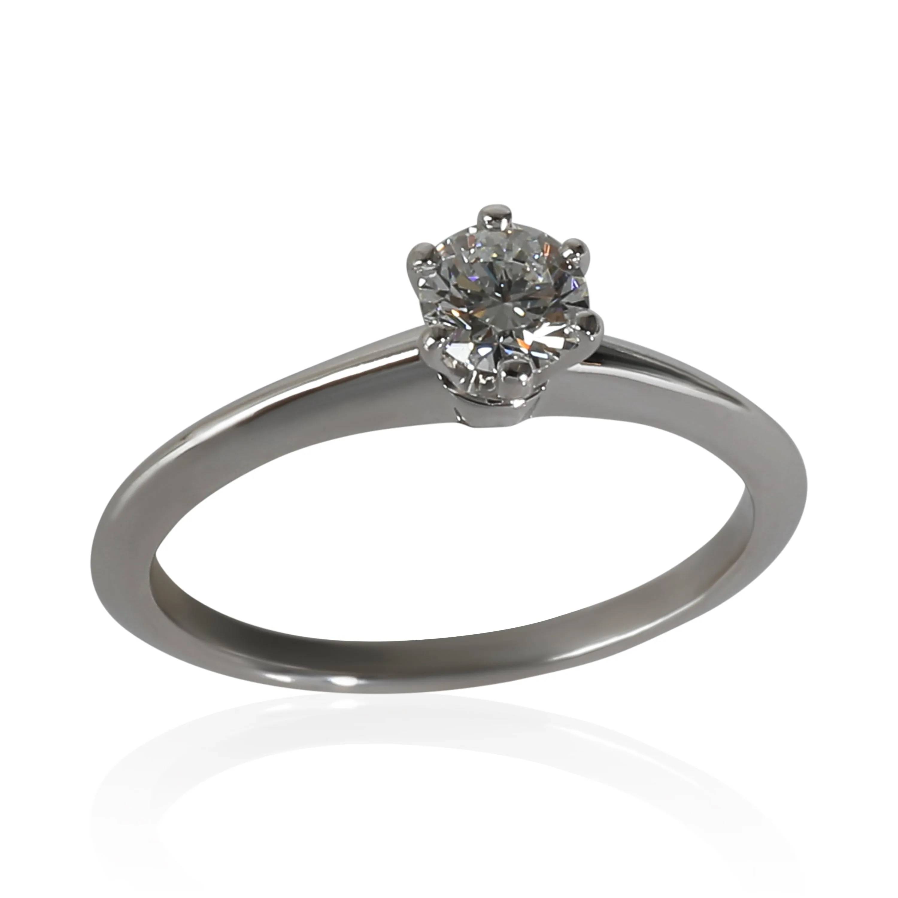 Tiffany & Co. Jewelry Tiffany Solitaire Engagement Ring in  Platinum E VVS1 0.32 CTW