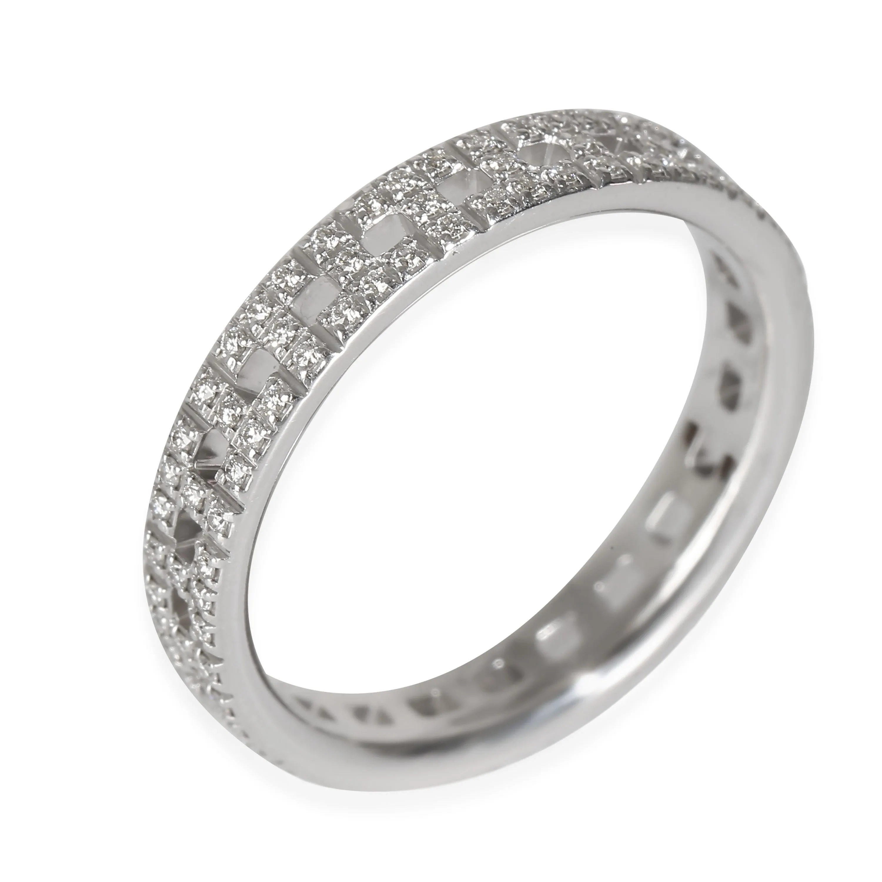 Tiffany & Co. Jewelry Tiffany True Band in 18k White Gold 0.23 CTW