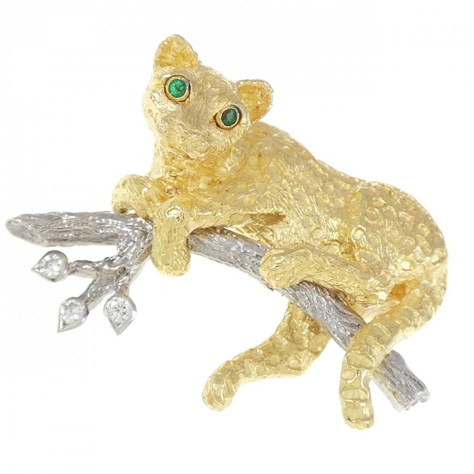 Tiffany gold (18K) yellow gold (18K) Brooch (Pre-Owned)