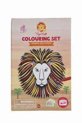 Tiger Tribe Colouring Set Animal Allstars