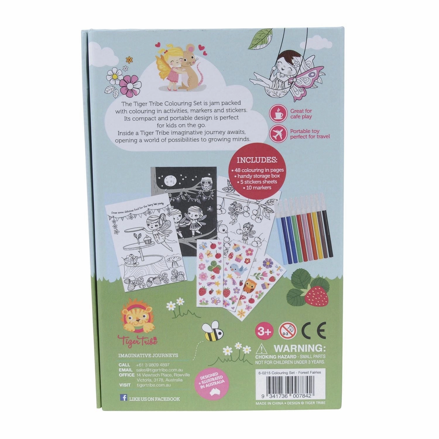 Tiger Tribe Colouring Set Forest Fairies