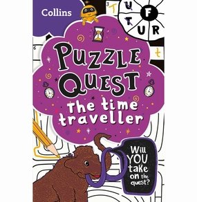 Time Traveller: Solve More Than 100 Puzzles in This Adventure Story for Kids Aged 7  Collins Kids and Hunt Kia Marie