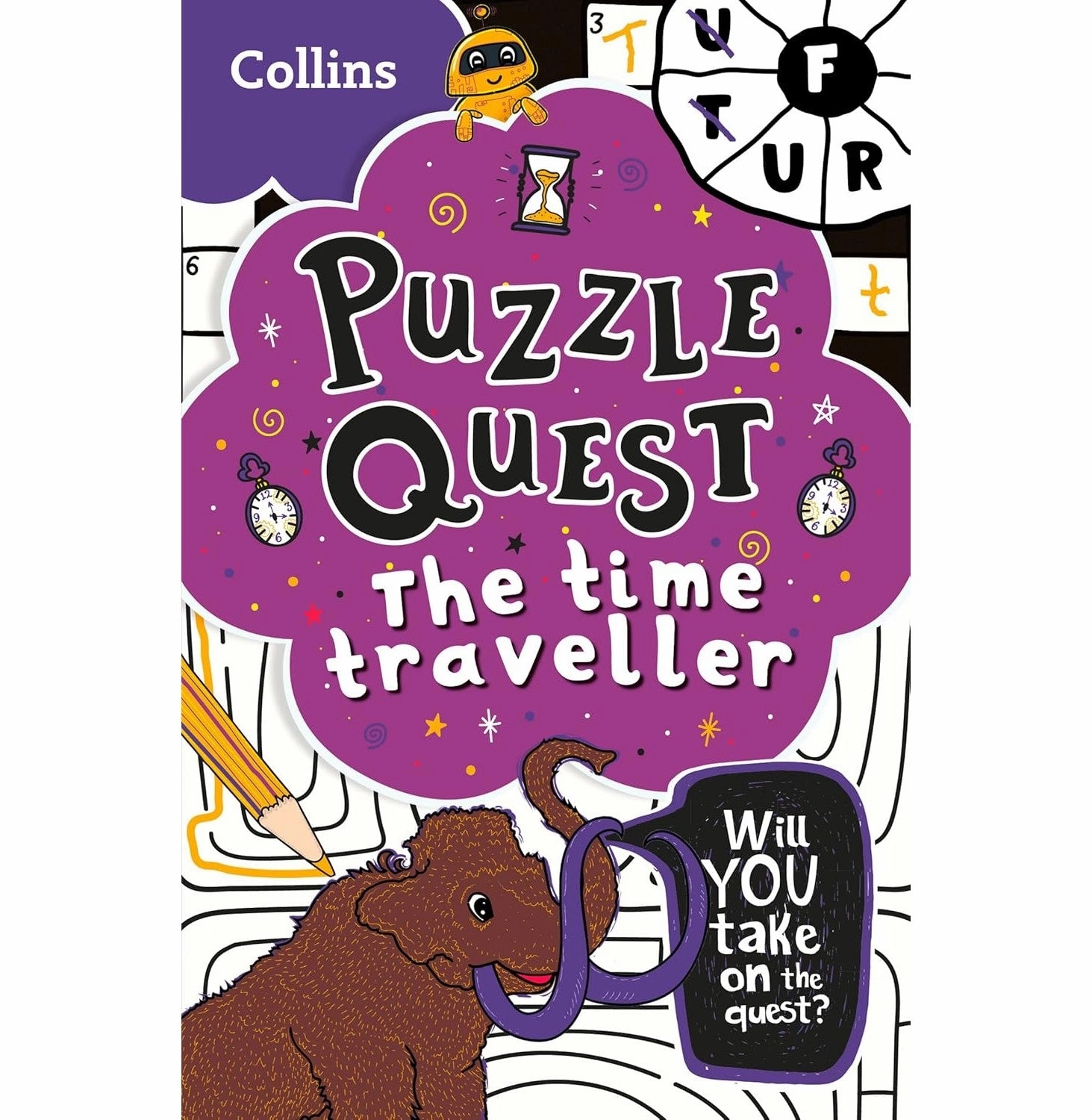 Time Traveller: Solve More Than 100 Puzzles in This Adventure Story for Kids Aged 7  Collins Kids and Hunt Kia Marie