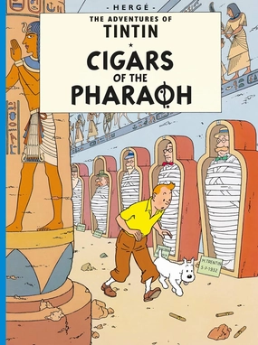 Tintin Cigars of the Pharaoh Story Book for ages 7 