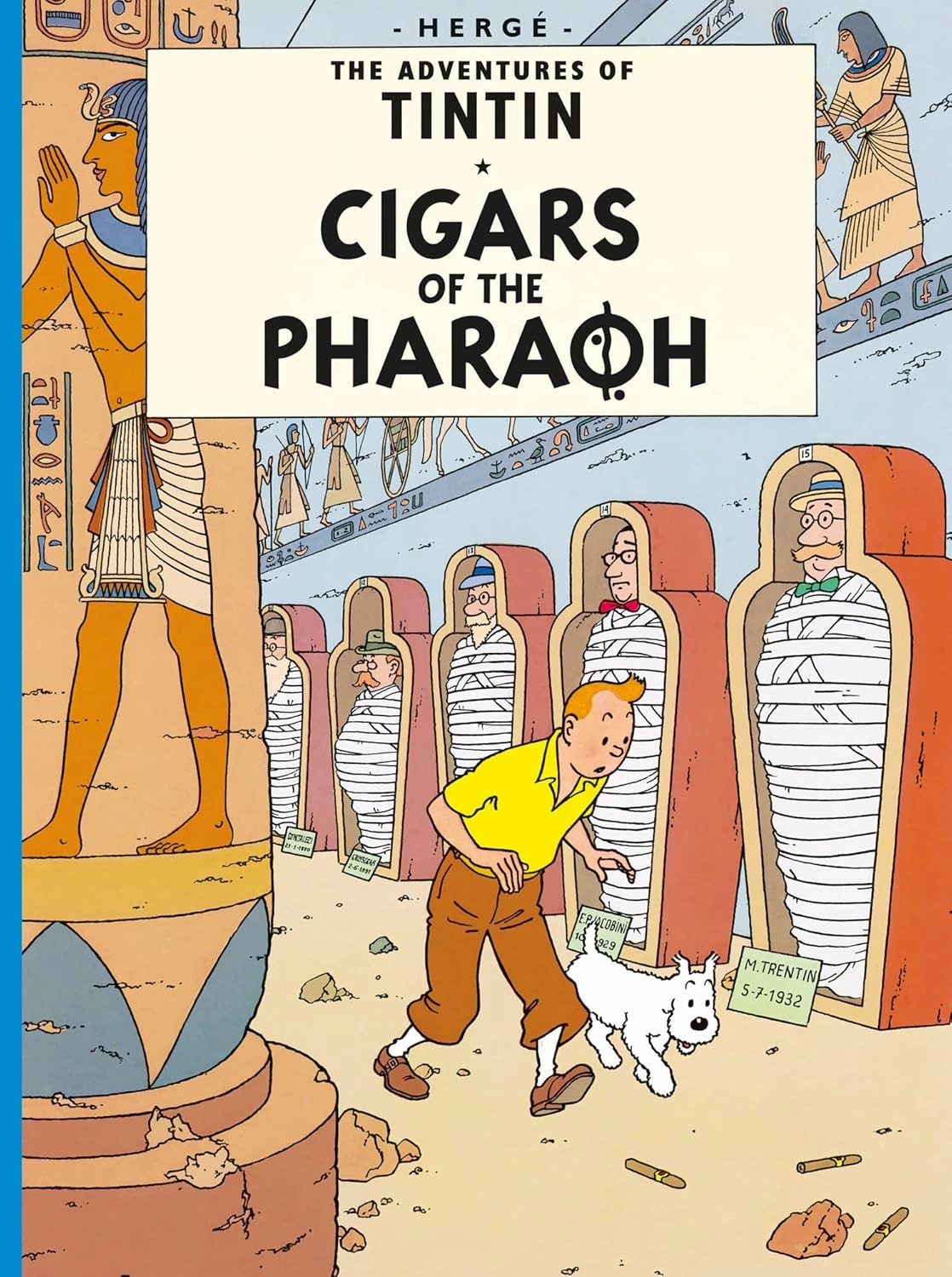 Tintin Cigars of the Pharaoh Story Book for ages 7 