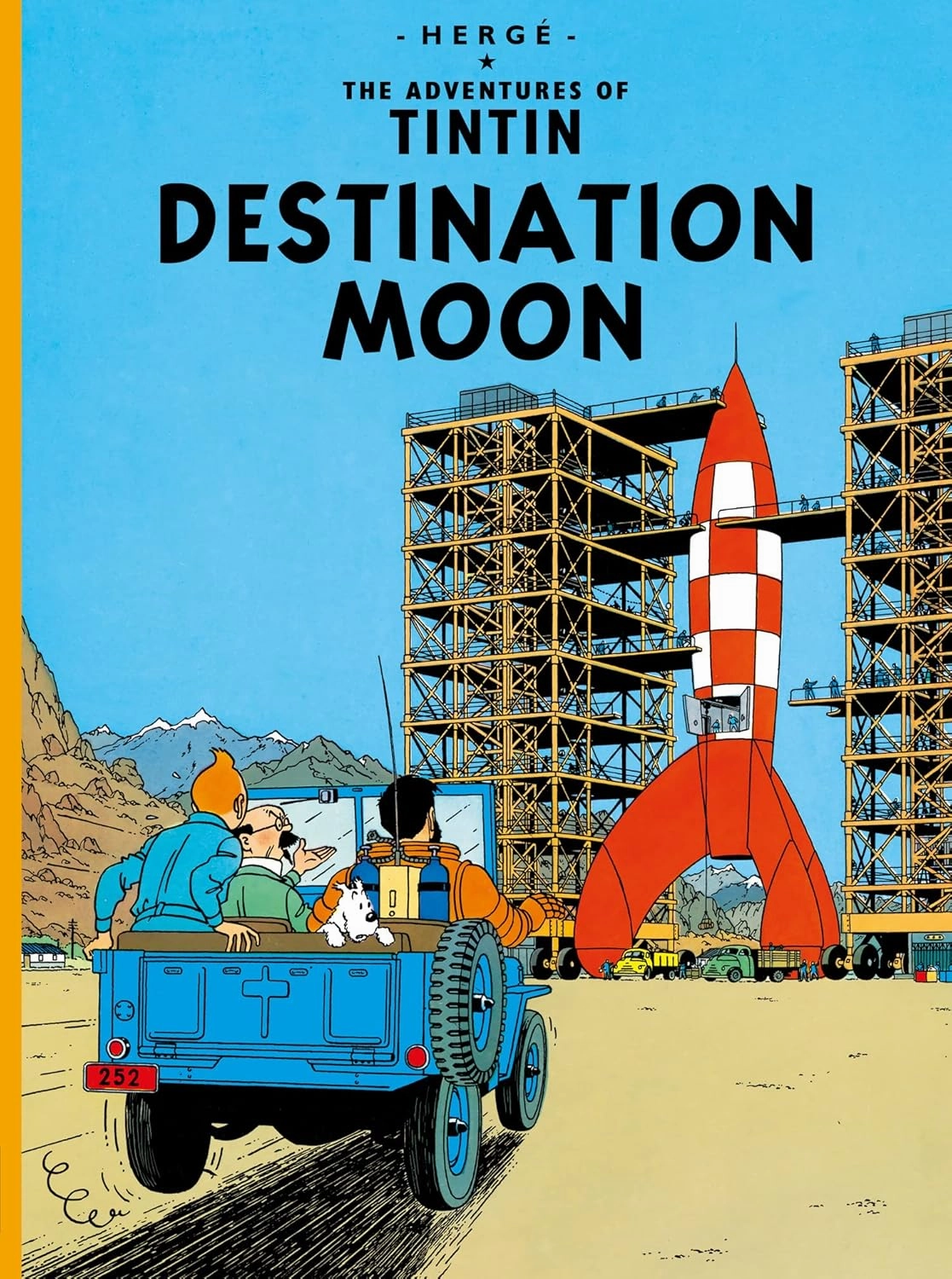 Tintin Destination Moon Styory Book for ages 7 