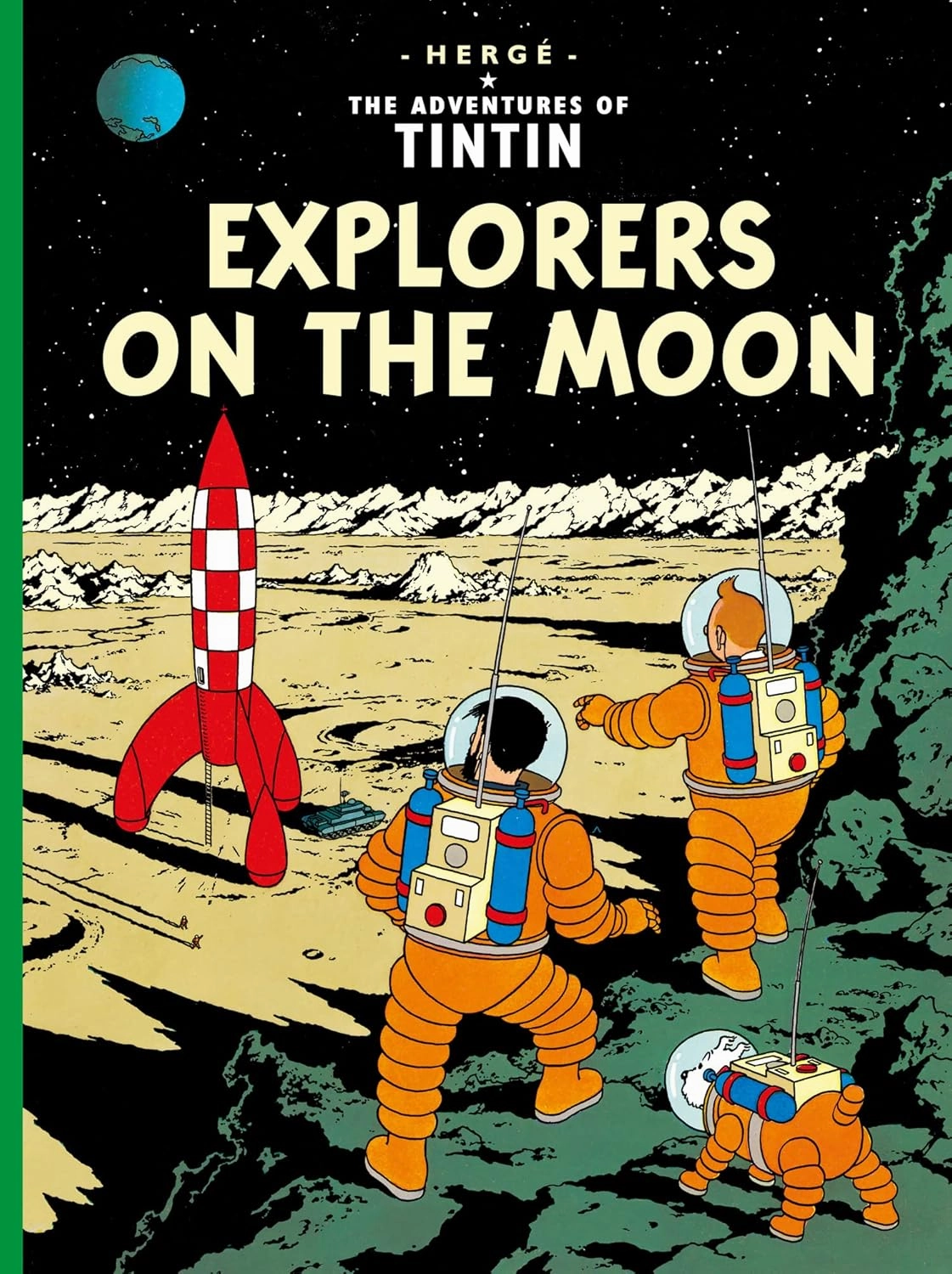 Tintin Explorers on the Moon Story Book for ages 7 