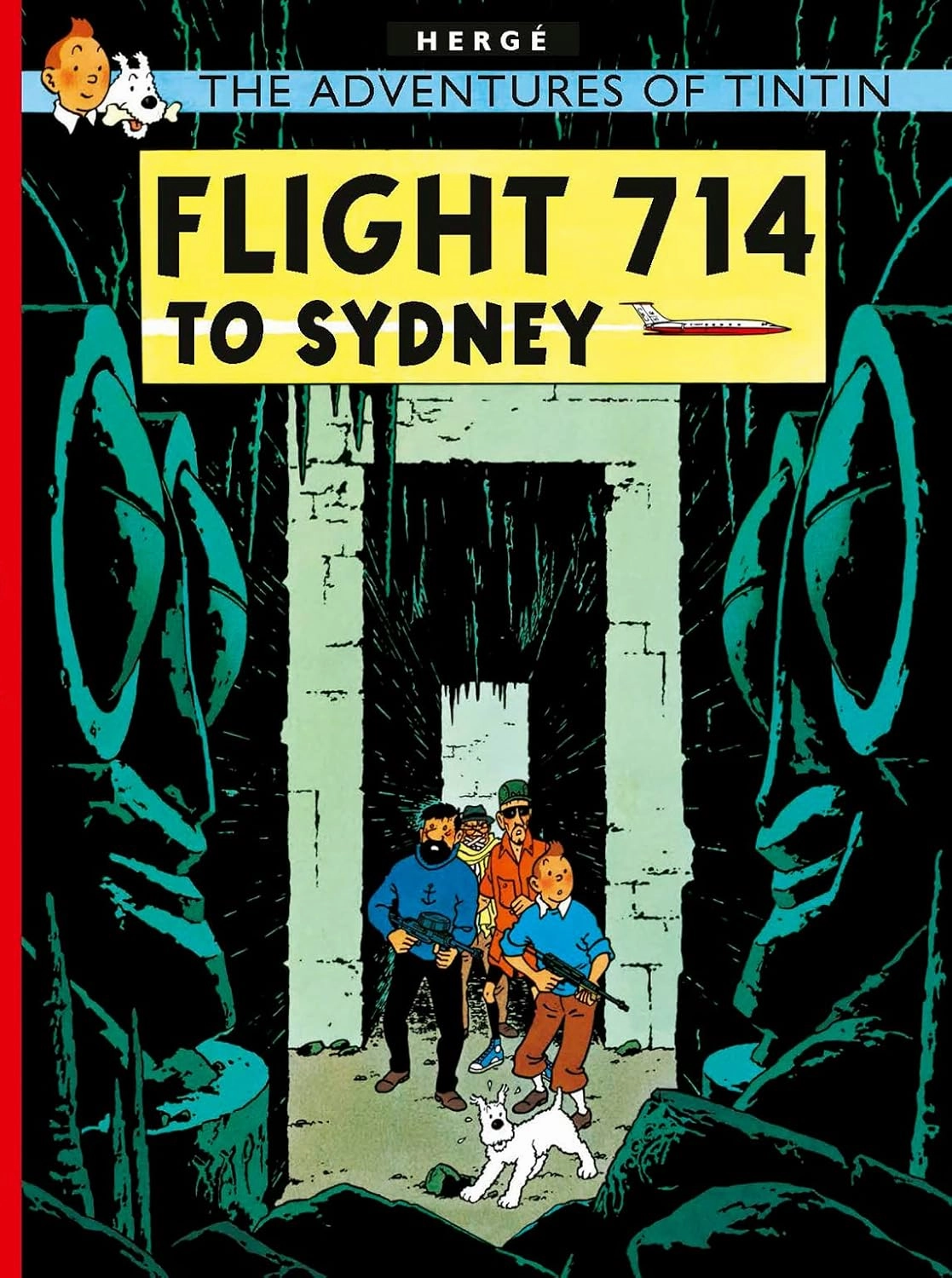Tintin Flight 714 to Sydney Story Book for ages 7 