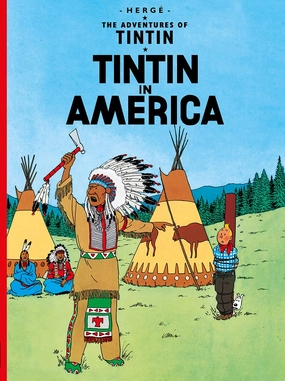 Tintin in America Story Book for ages 7 