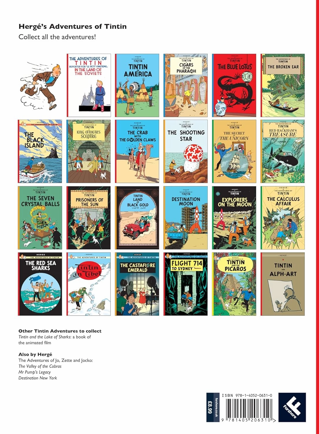 Tintin in Tibet Story Book for ages 7 