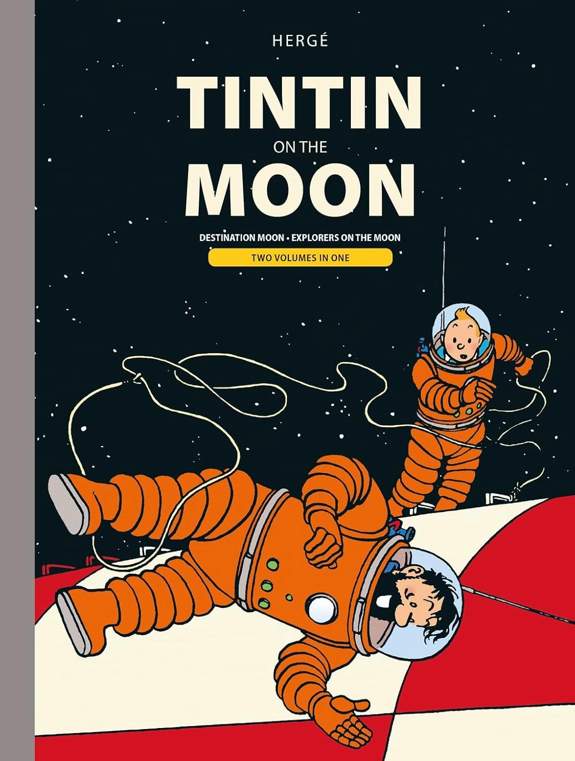 Tintin On The Moon Bindup Story Book for ages 6 