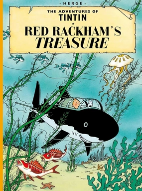 Tintin Red Rackham's Treasure Story Book for ages 7 