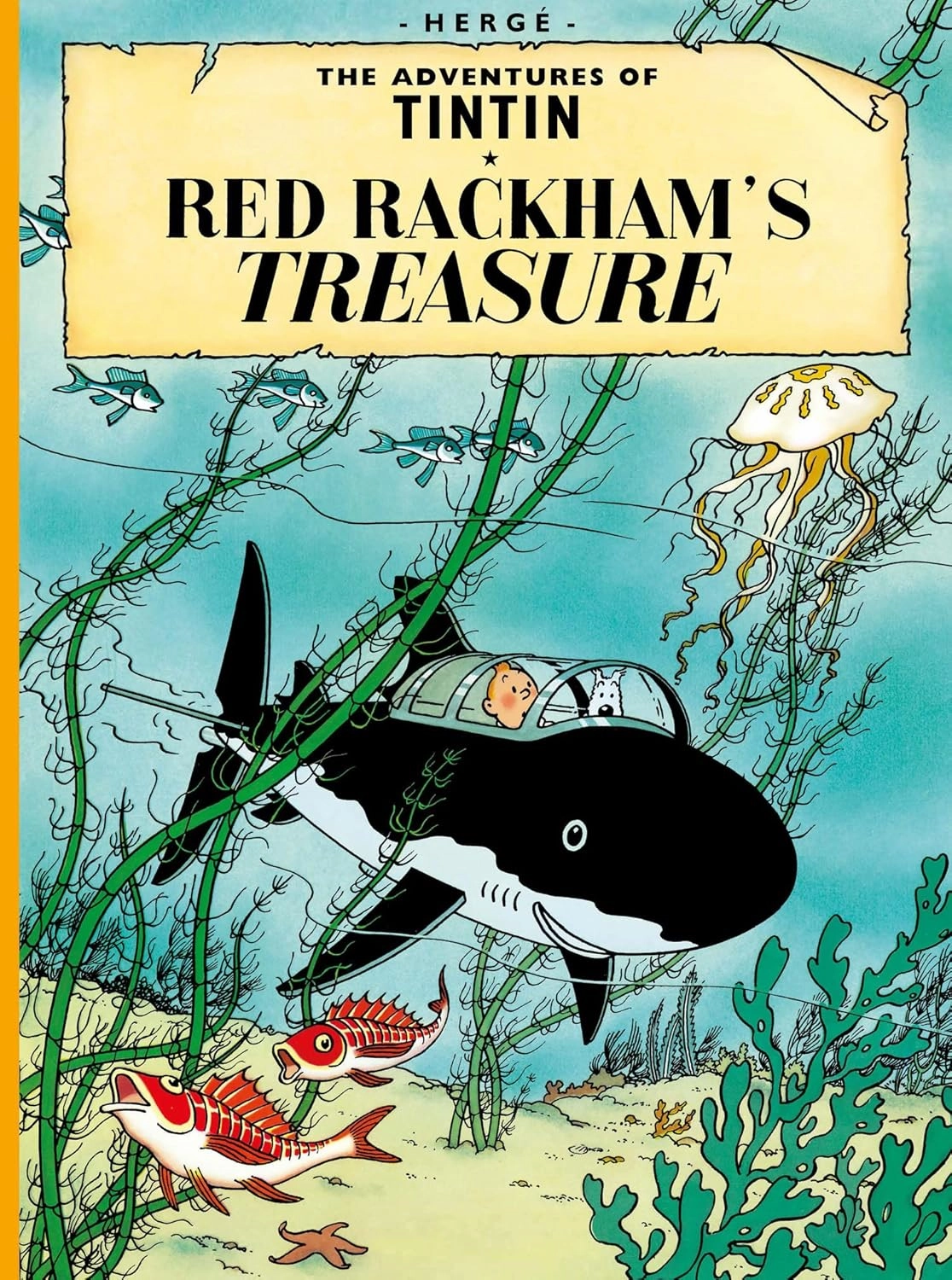 Tintin Red Rackham's Treasure Story Book for ages 7 