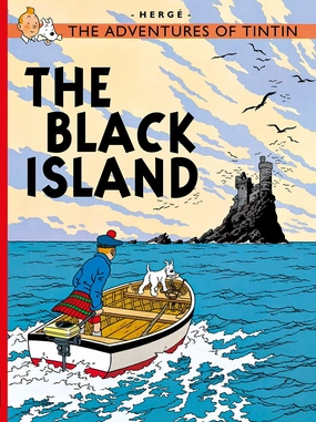 Tintin The Black Island Story Book for ages 7 