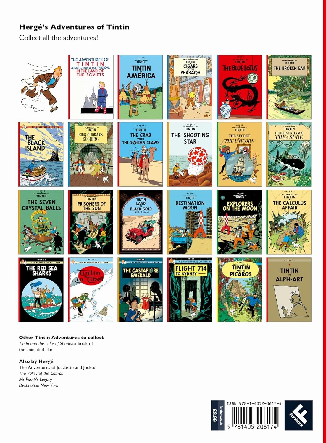 Tintin The Broken Ear Story Book for ages 7 
