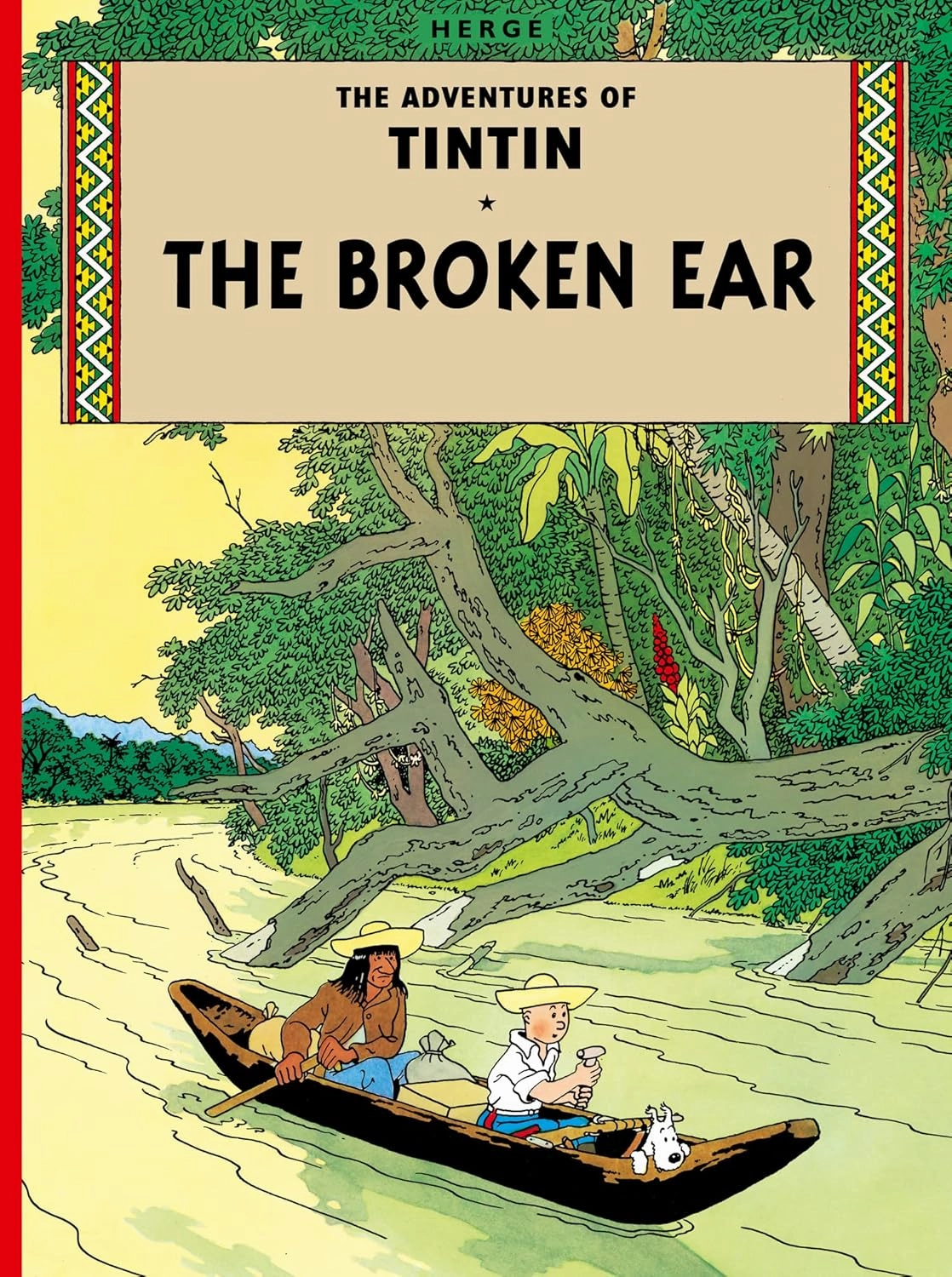 Tintin The Broken Ear Story Book for ages 7 