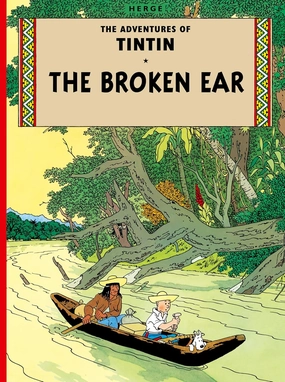 Tintin The Broken Ear Story Book for ages 7 