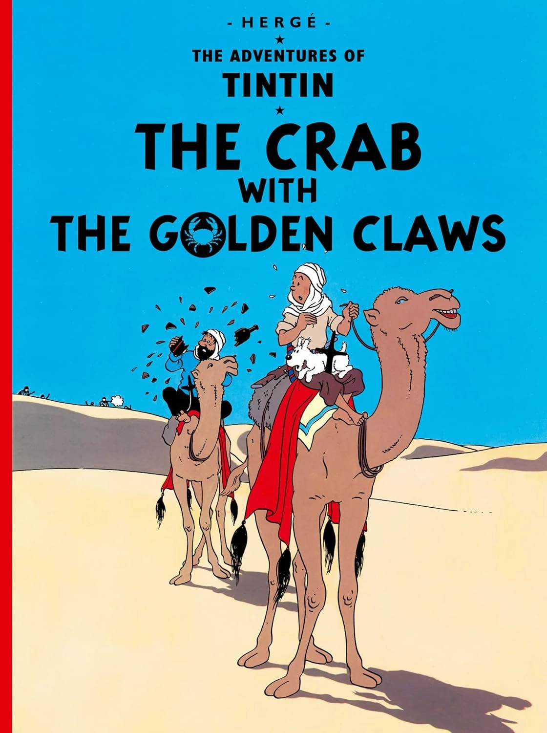 Tintin The Crab with the Golden Claws Story Book for ages 7 