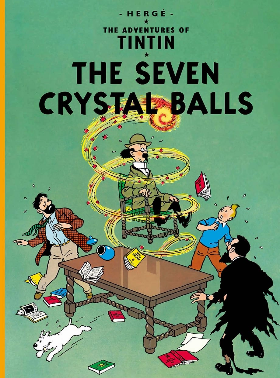 Tintin The Seven Crystal Balls Story Book for ages 7 