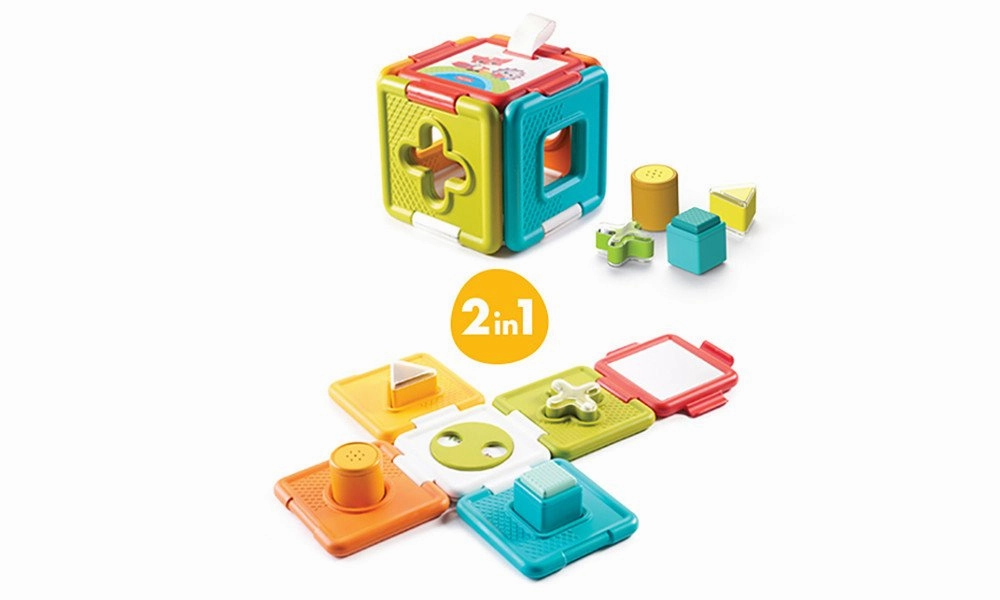 Tiny Love - 2 in 1 Shape Sorter & Puzzle