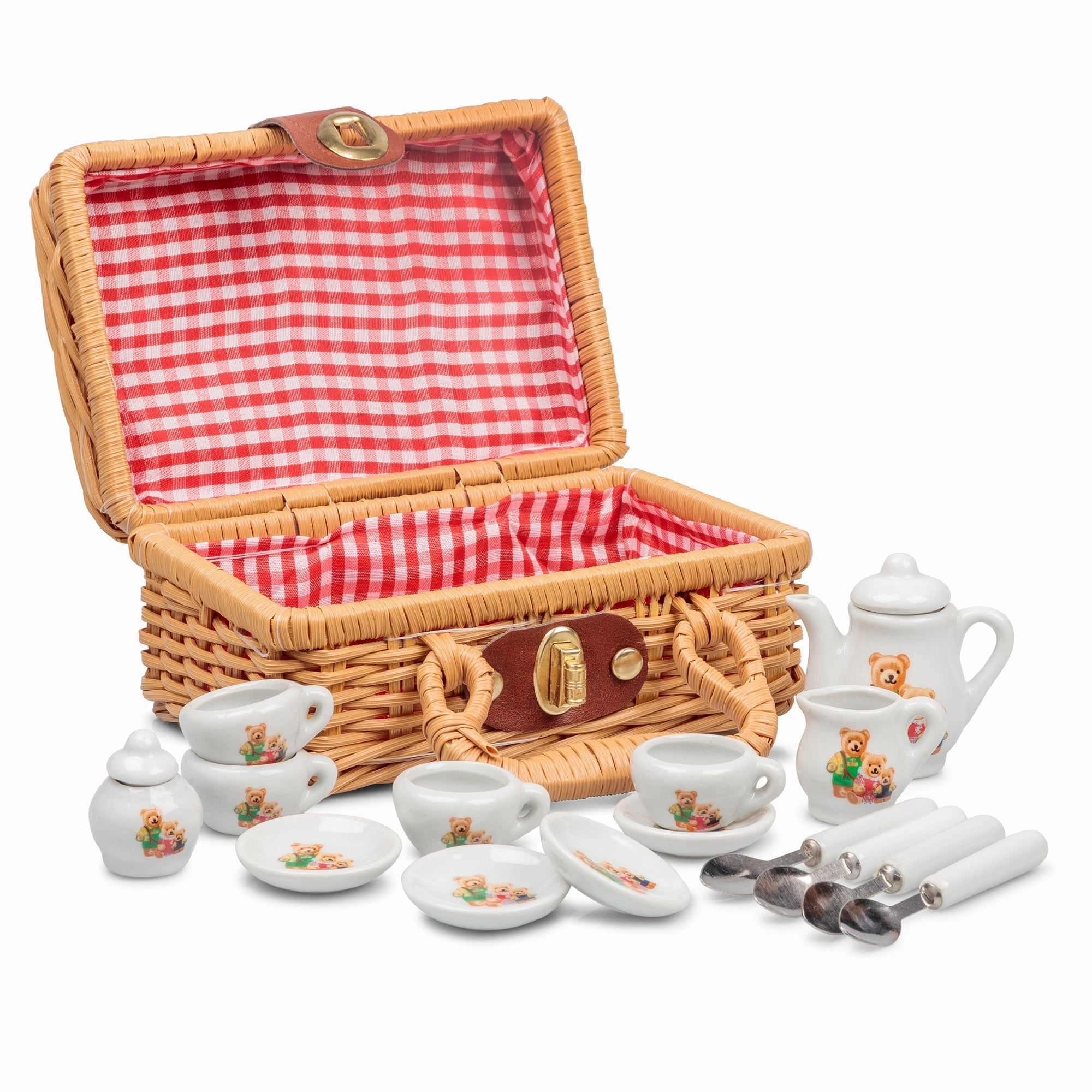 Tobar Just For Tea 17 Piece Bear Family Tea Set