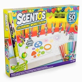 Tobar Scentos 50 Piece Colouring Work Station