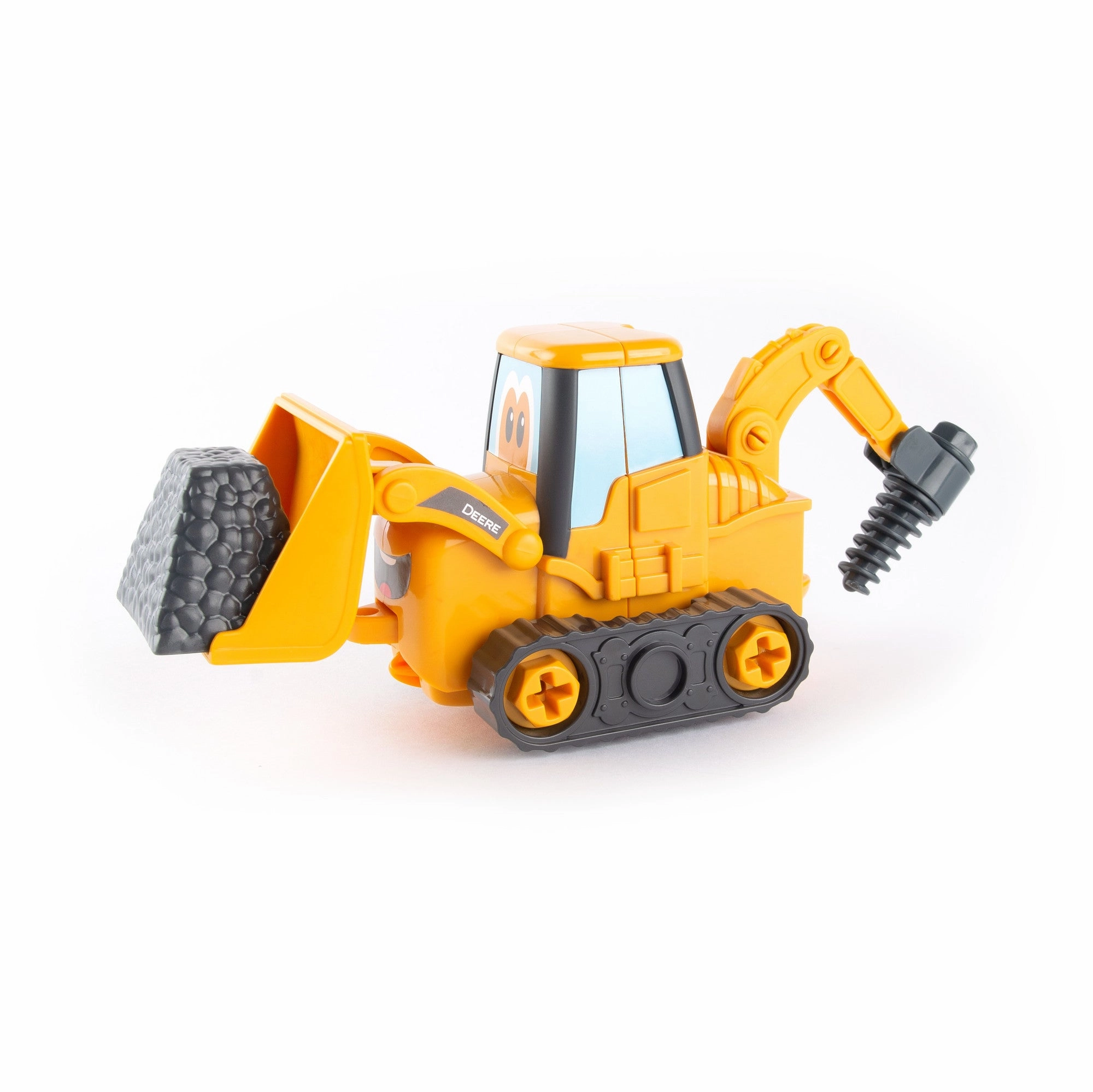 TOMY John Deere Kids Build-A-Buddy Backhoe Loader