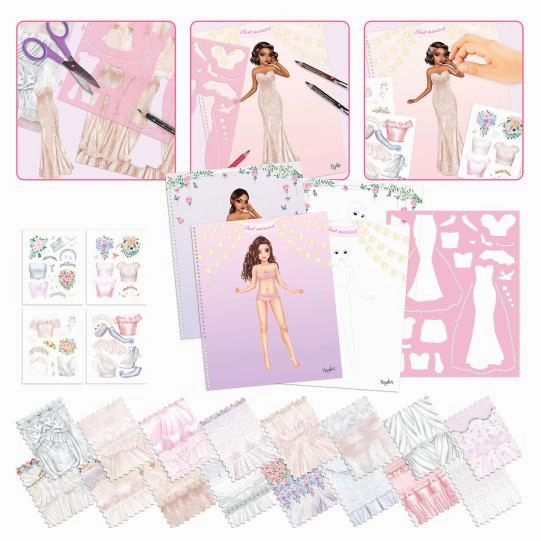 TOPModel - Wedding Activity Book