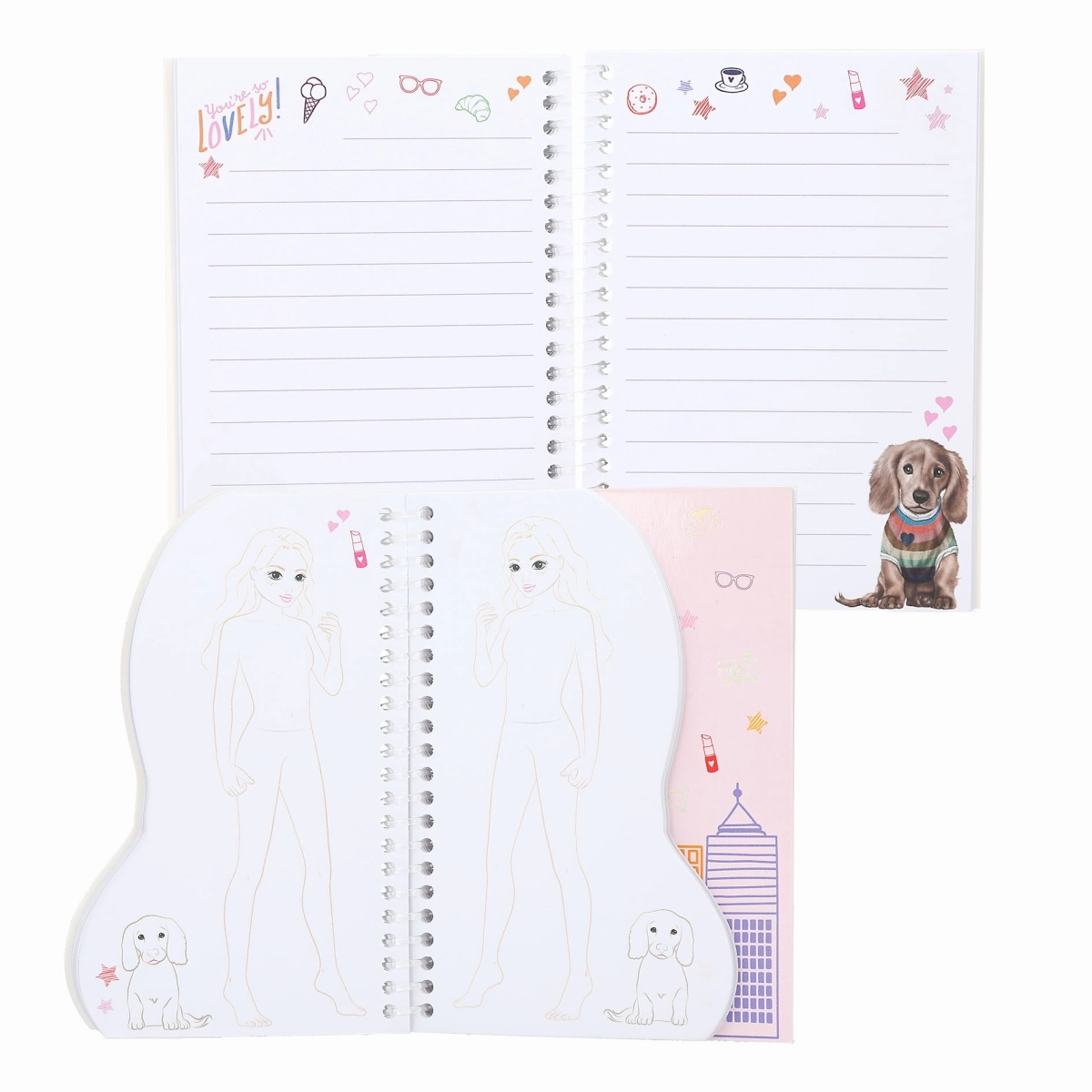 TOPModel A5 Spiral Notebook