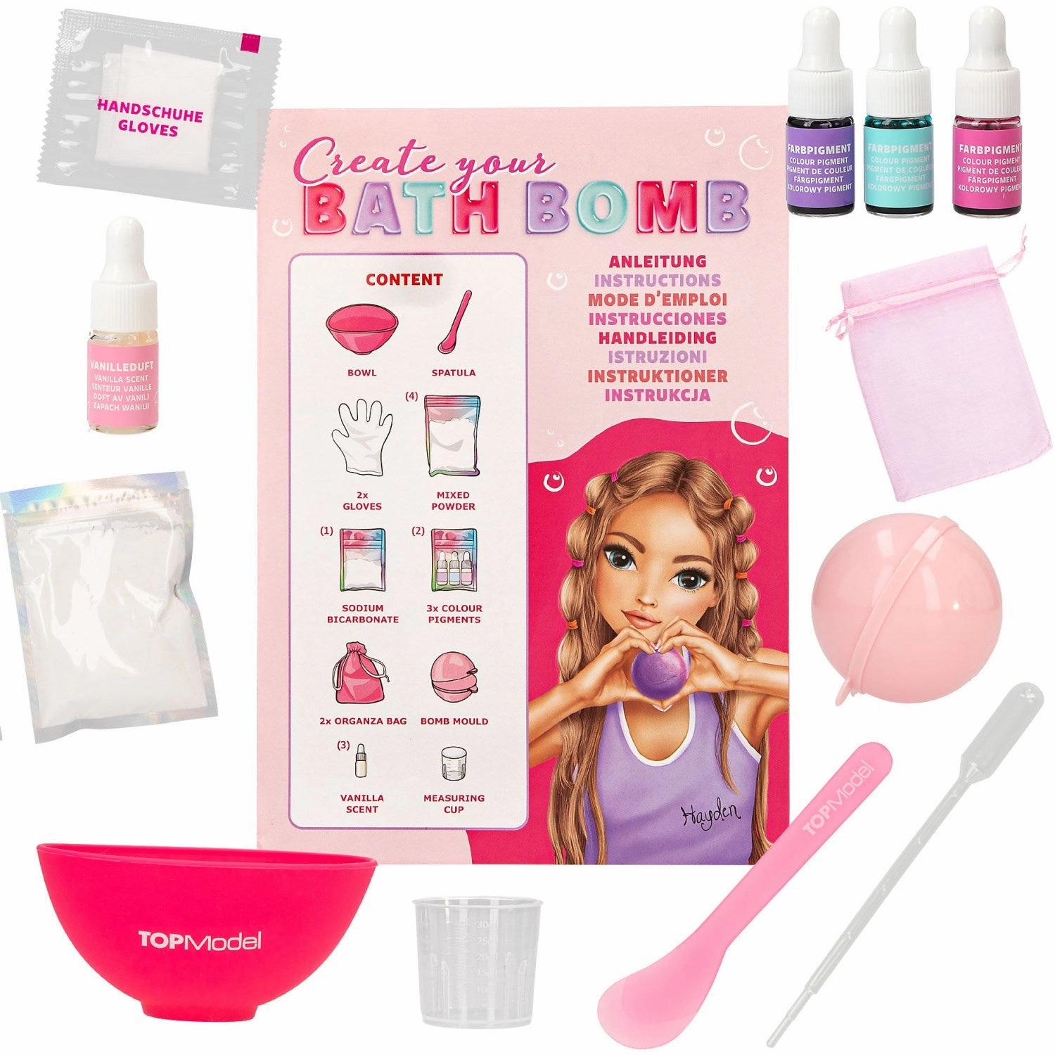 TOPModel Beauty And Me DIY Bath Bomb Set