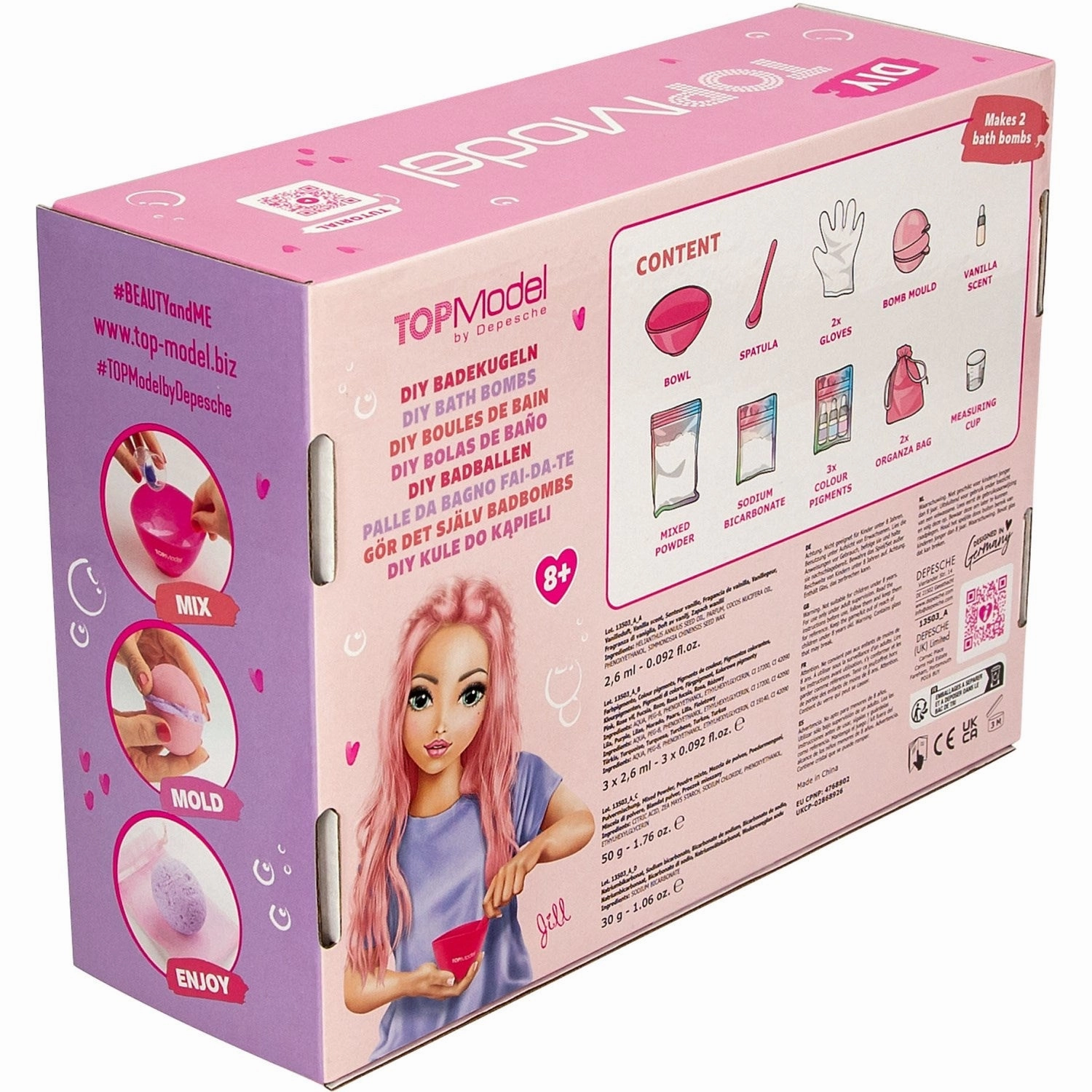 TOPModel Beauty And Me DIY Bath Bomb Set
