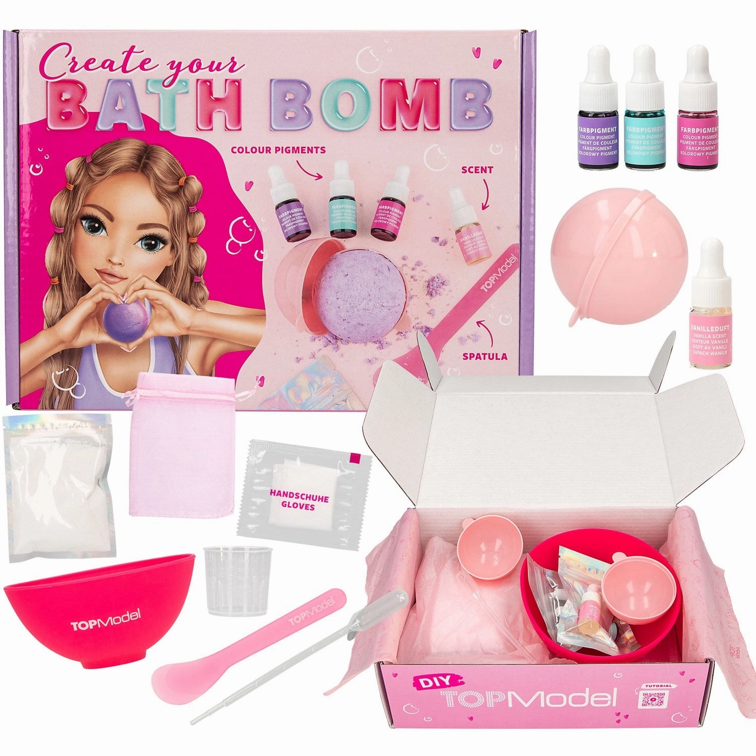 TOPModel Beauty And Me DIY Bath Bomb Set