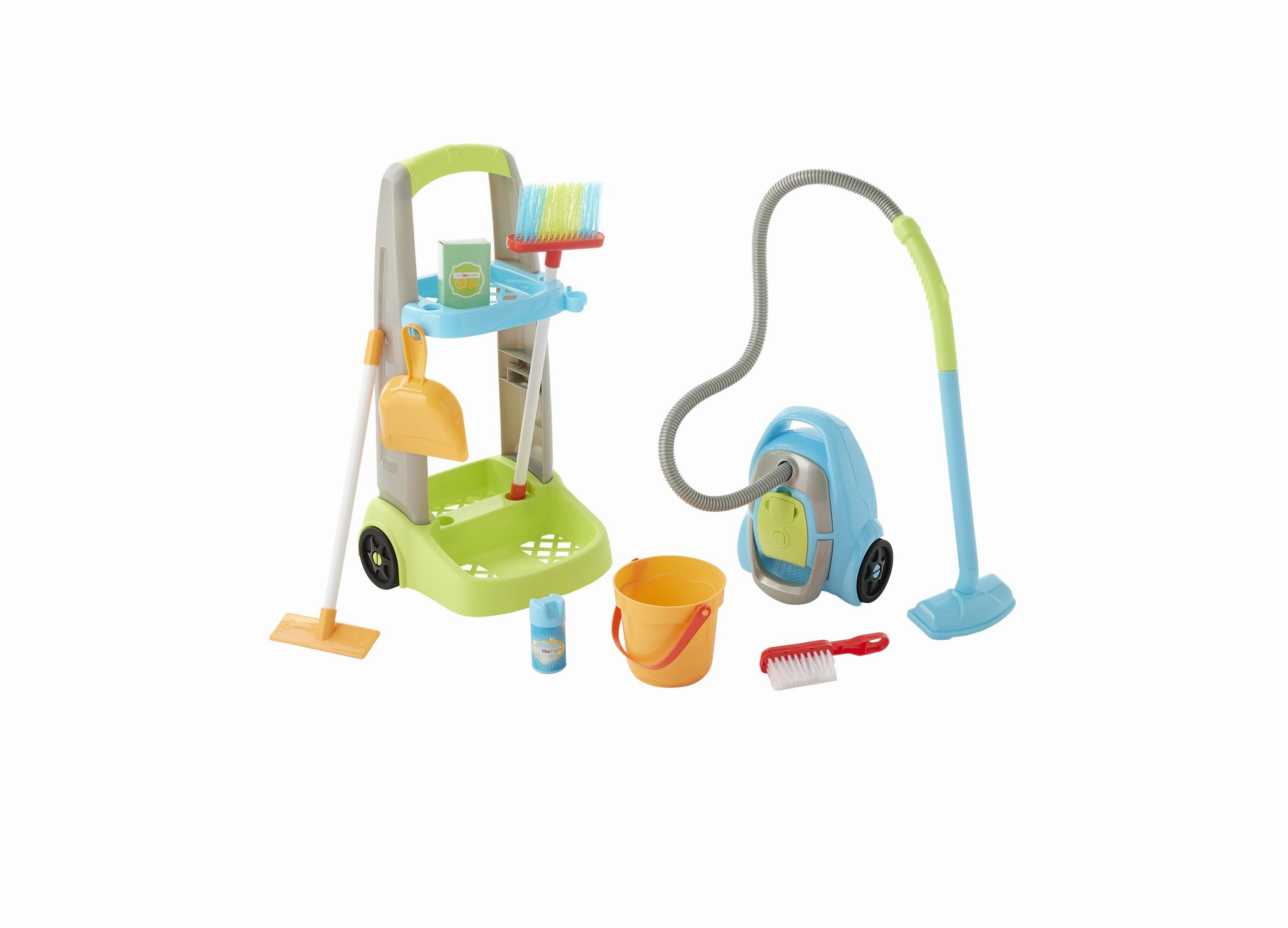 Toys R Us Just Like Home Mega Cleaning Cart  Pretend Play Set