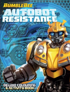 Transformers Bumblebee Deluxe Colouring Book