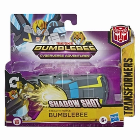 Transformers Cyberverse 1 Step Changer Shadow Shot Stealth Force Bumblebee