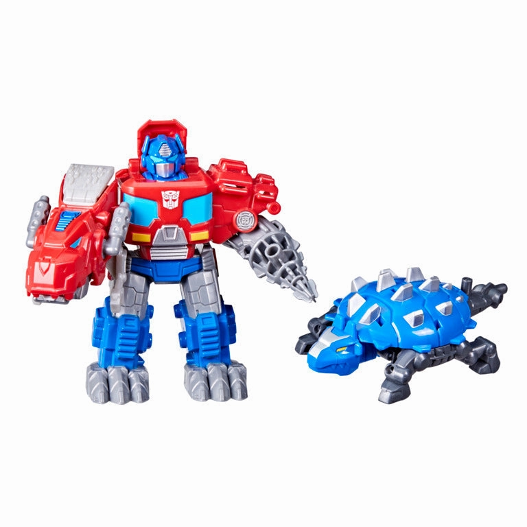 Transformers Dinobot Adventures Dinobt Defenders Optimus Prime & Scale