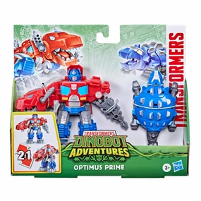 Transformers Dinobot Adventures Dinobt Defenders Optimus Prime & Scale