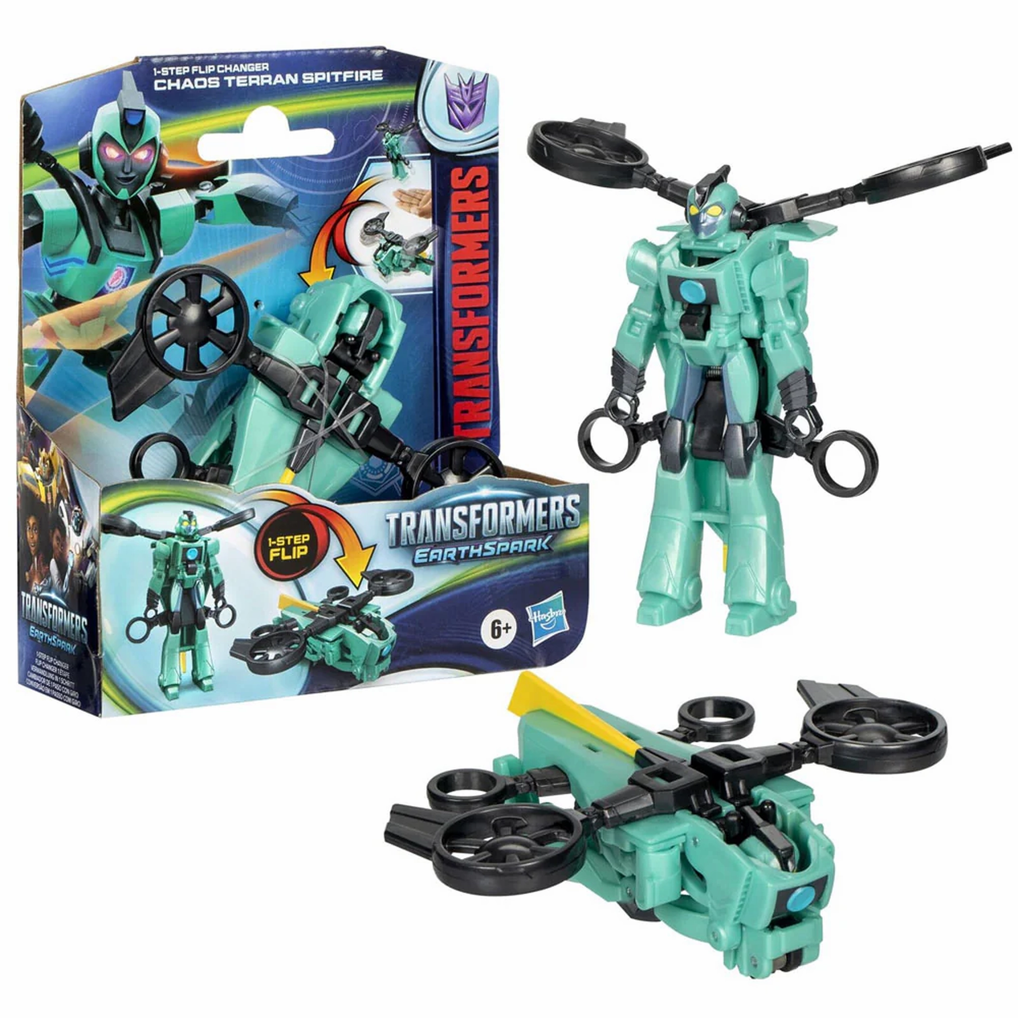Transformers Earthspark 1 Step Flip Spitfire