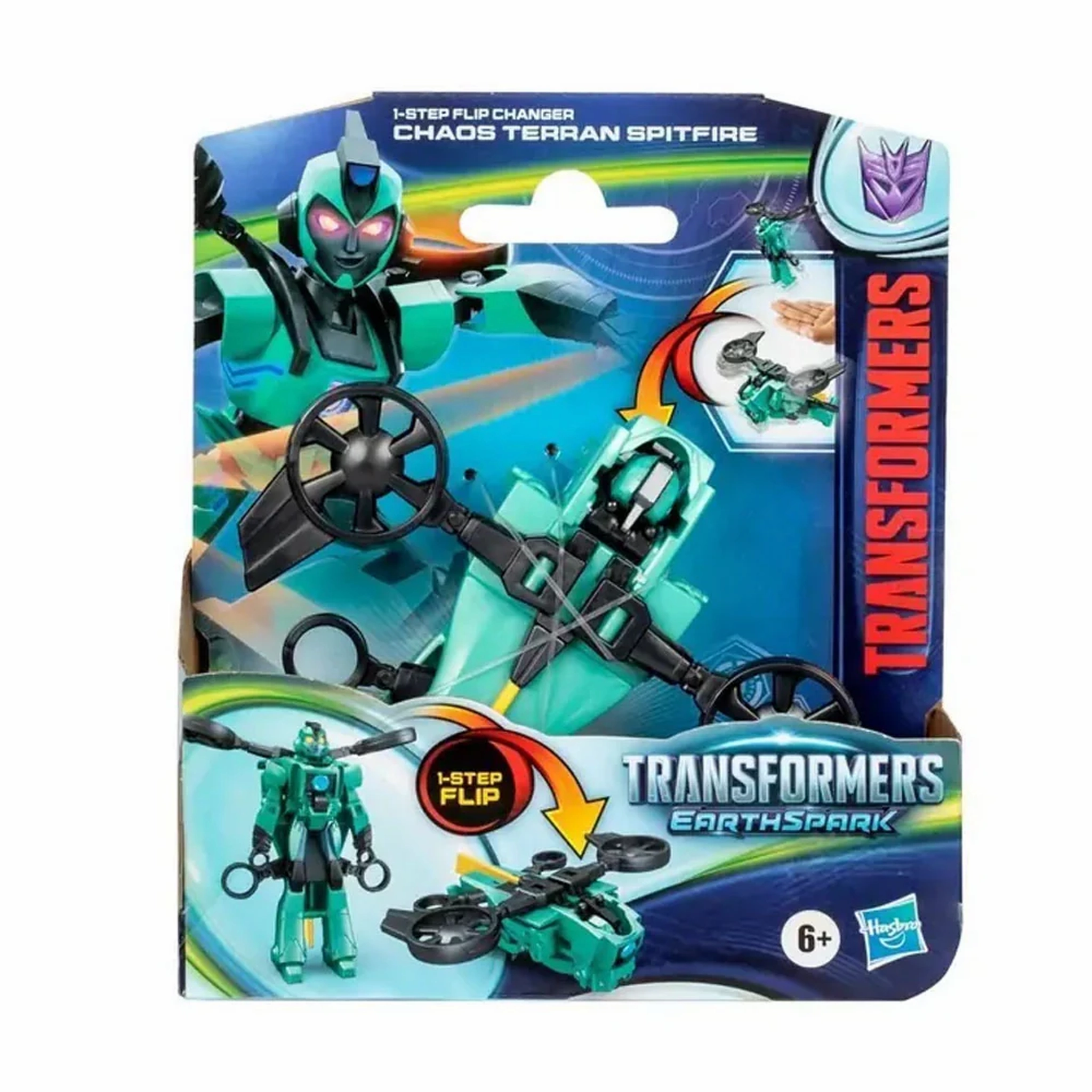 Transformers Earthspark 1 Step Flip Spitfire