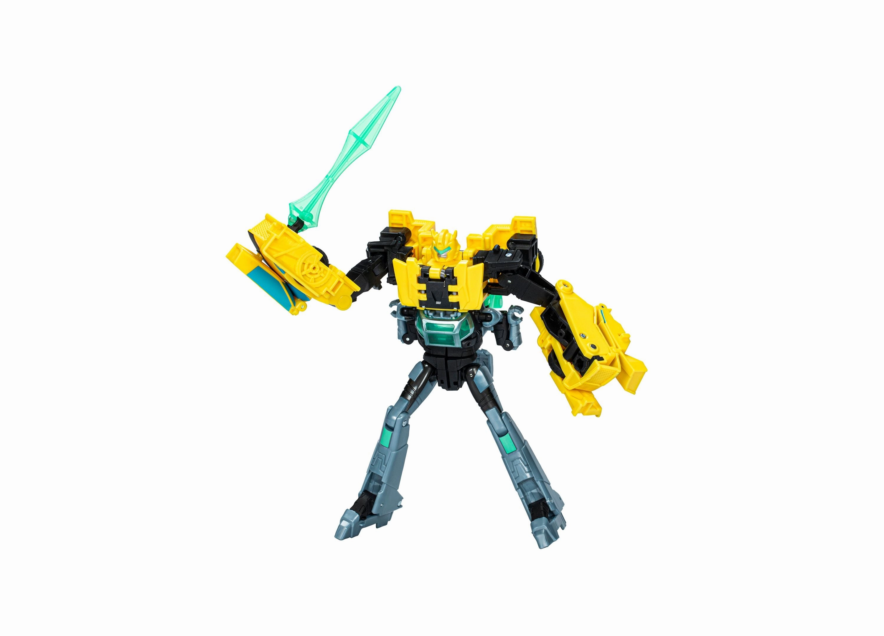 Transformers EarthSpark Cyber-Combiner Bumblebee & Mo Malto Action Figure Set