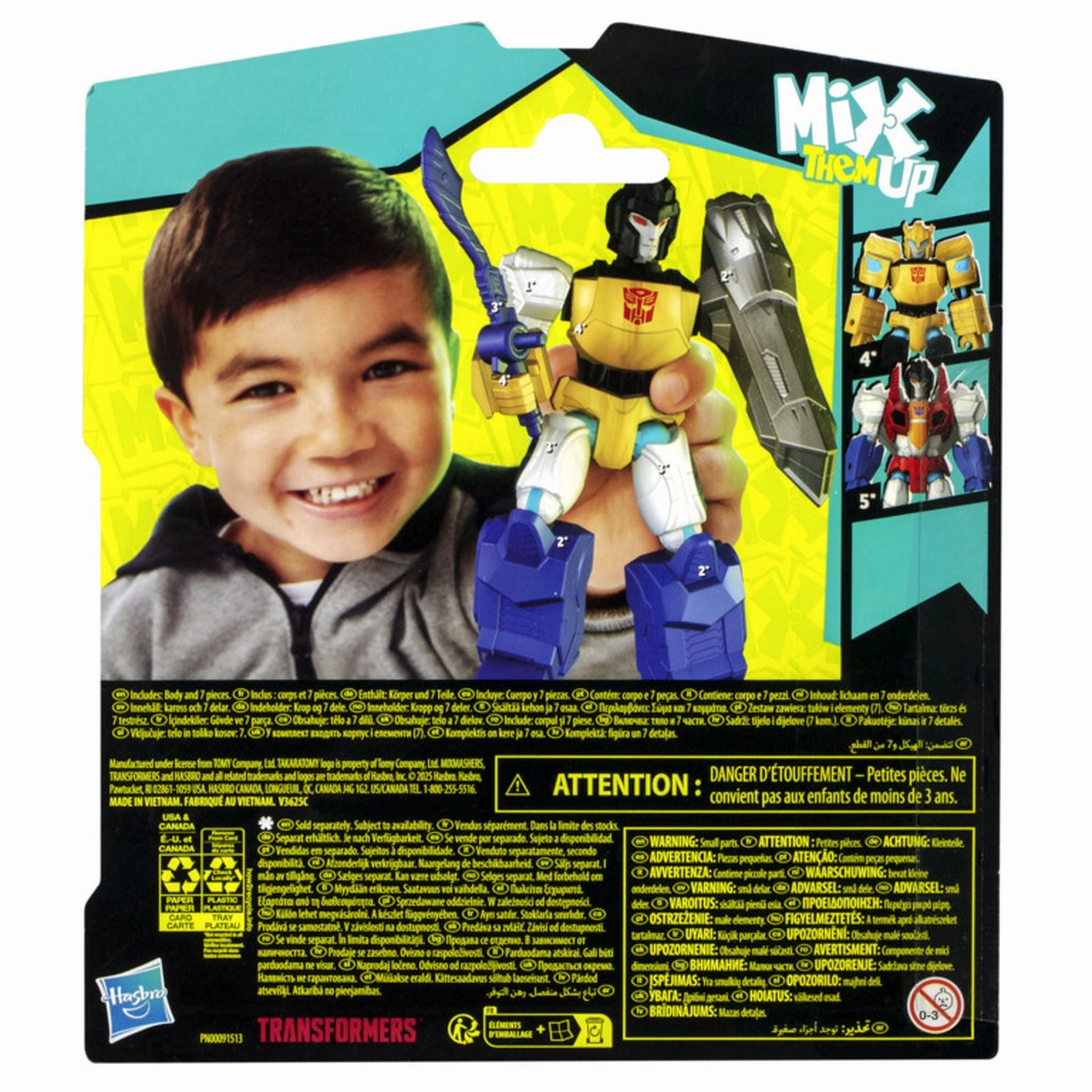 Transformers Mix Mashers Starscream Action Figure