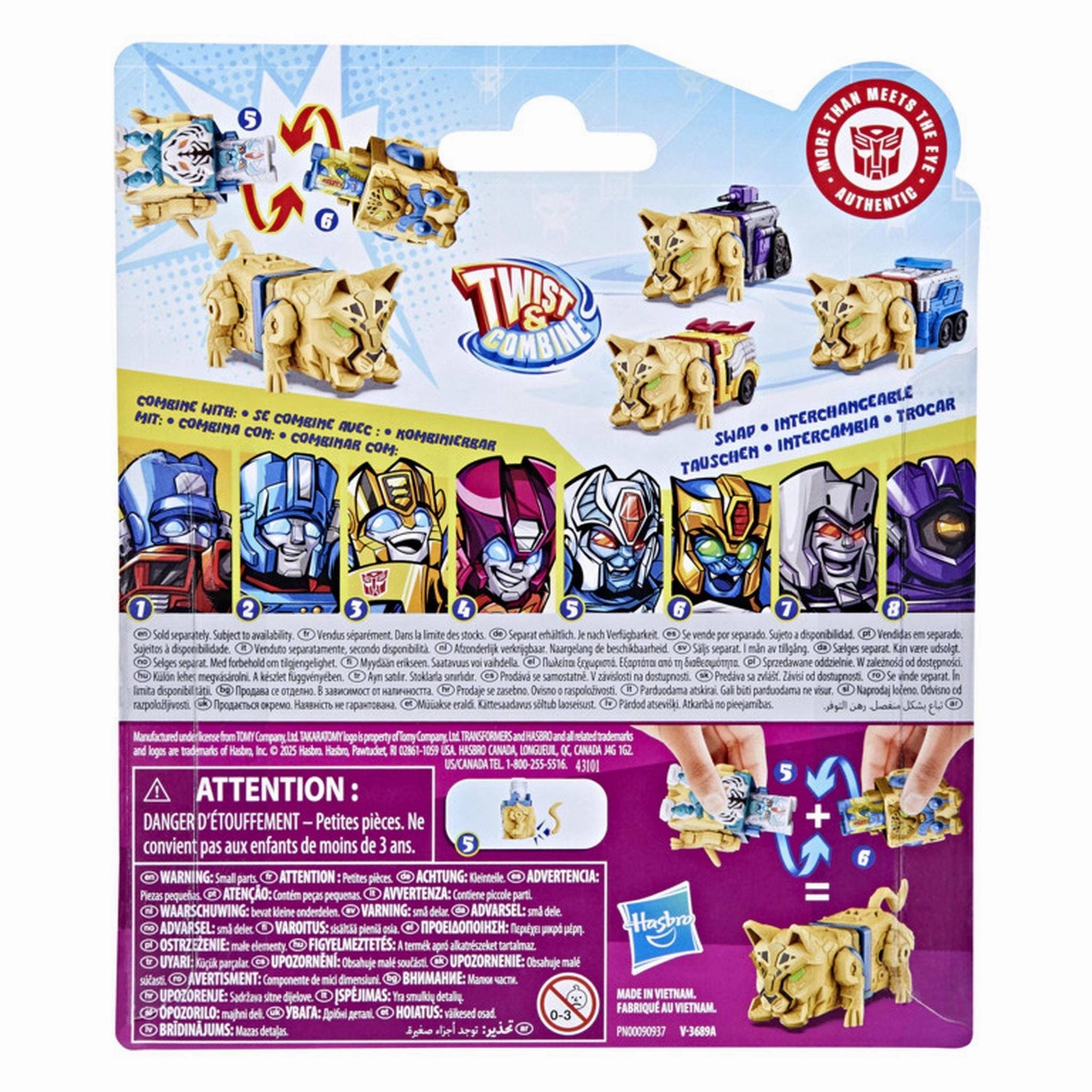 Transformers Swapticons Cheetor Tigatron