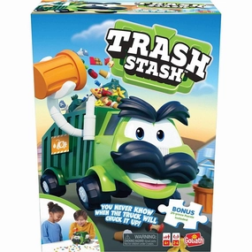 Trash Stash w/24 pc Puzzle