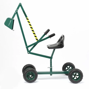Trimate - Sandbox Ride-On Excavator - Hunter Green