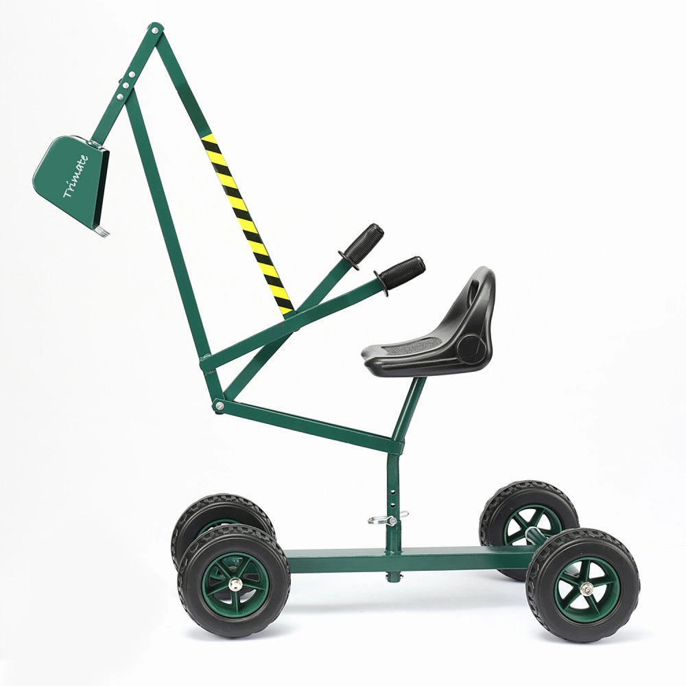 Trimate - Sandbox Ride-On Excavator - Hunter Green