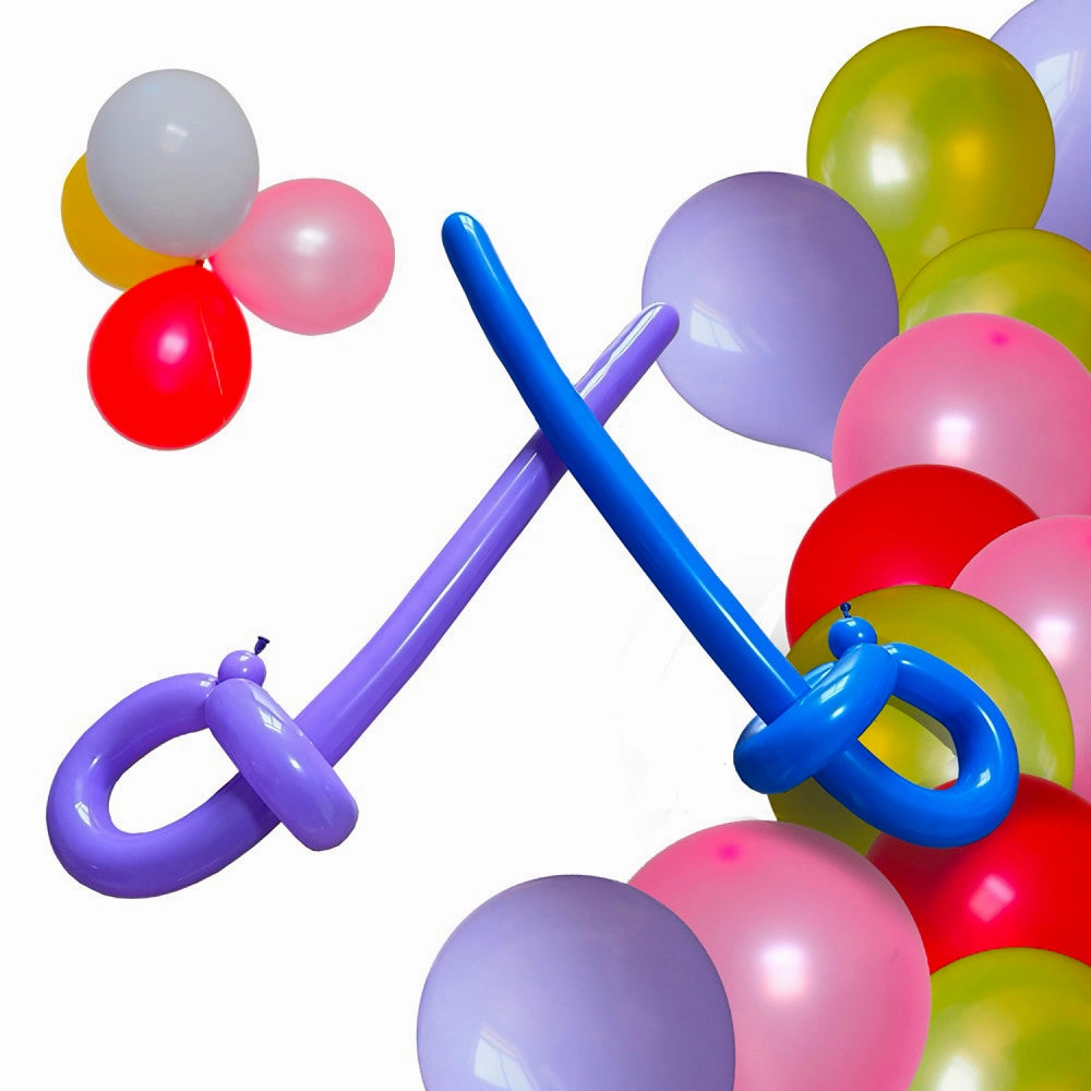 Trimate Party-Fun 100-Pack Balloons with Double Action Pump