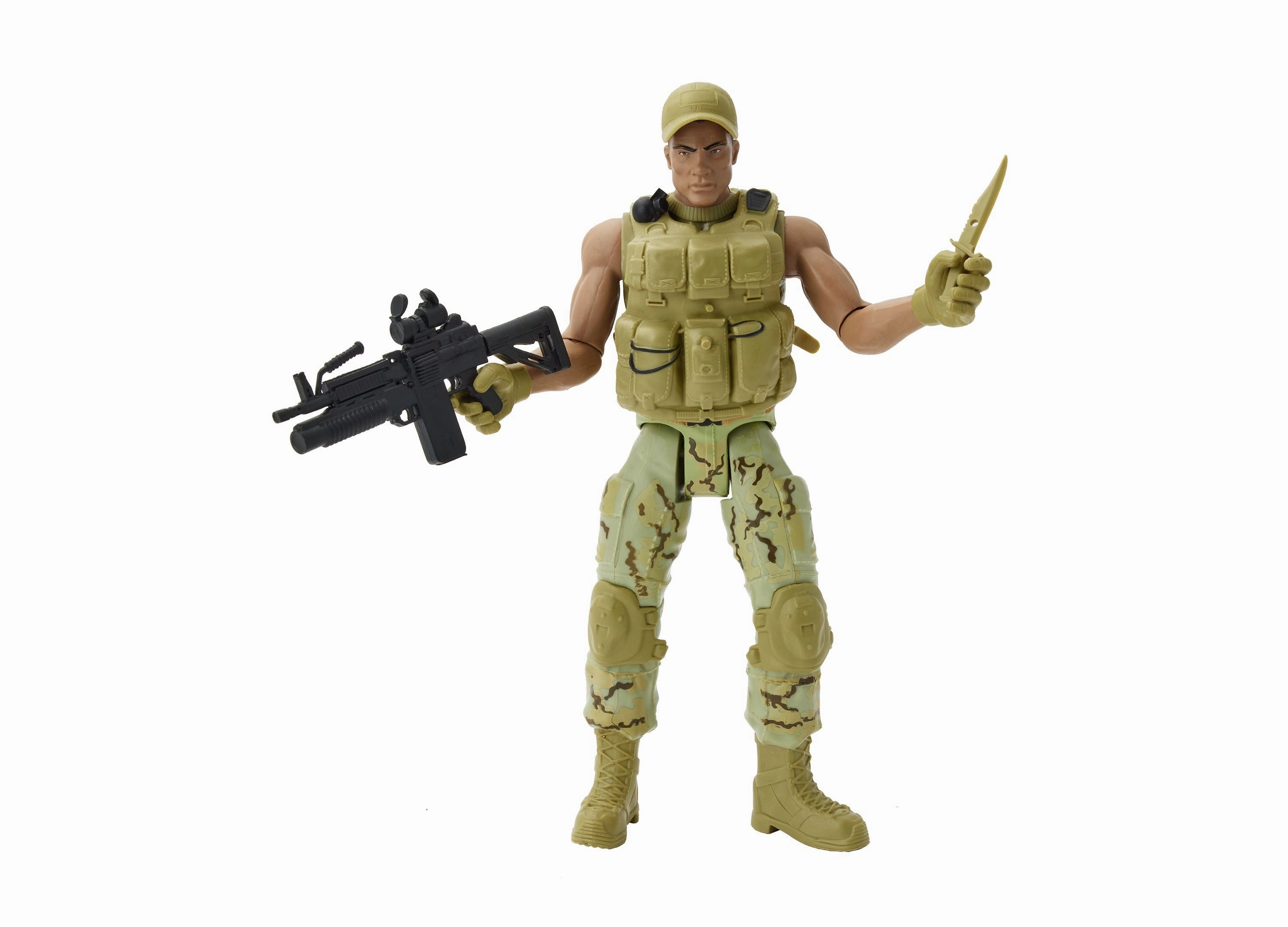 True Heroes Sentinel One 12-Inch Action Figure - Bandit