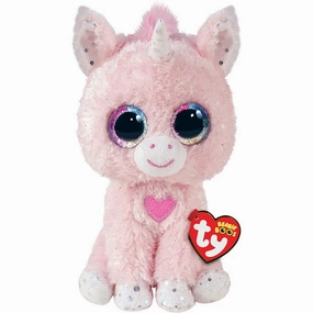 Ty Beanie Boos Snookie The Pink Unicorn