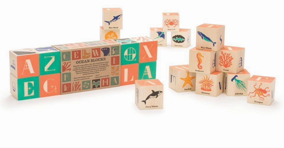 UNCLE GOOSE OCEAN BLOCKS 14 PIECES