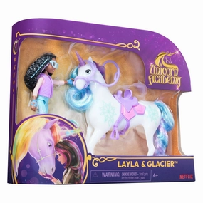 Unicorn Academy Small Doll And Unicorn Layla And Glacier